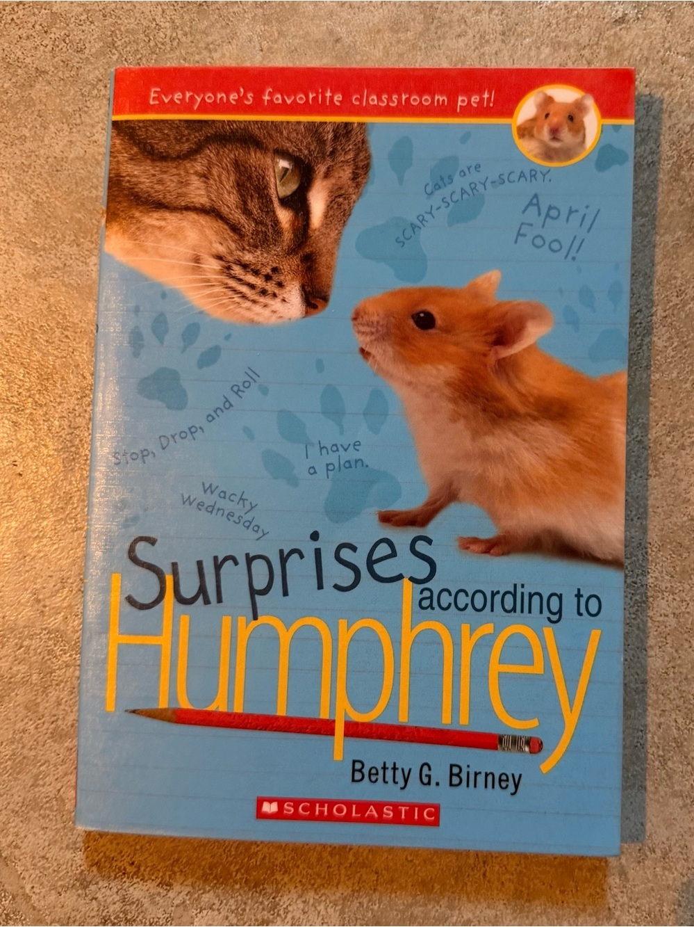 Scholastic Surprises According to Humphrey - Blue and Orange